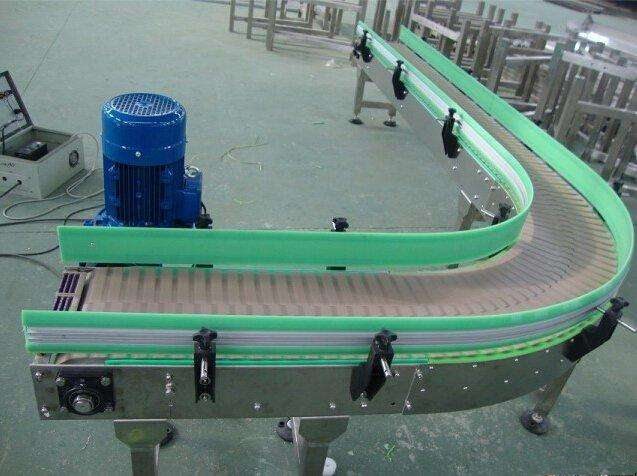 罐裝轉(zhuǎn)彎鏈板線